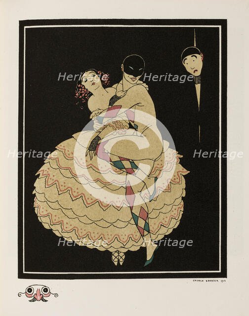 Album dédié à Tamar Karsavina, 1914. Creator: Barbier, George (1882-1932).