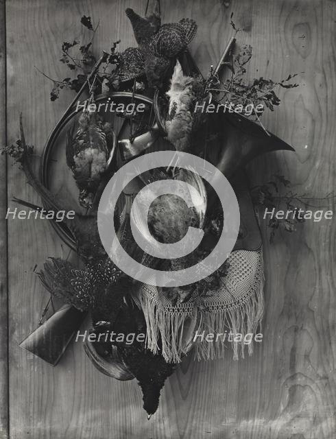 Trophy of the Hunt, c. 1867. Creator: Adolphe Braun (French, 1812-1877).