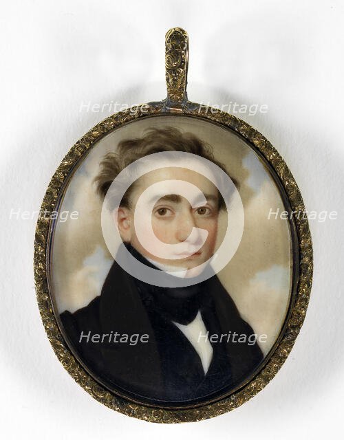 Portrait of a Gentleman, 1832. Creator: John Wood Dodge.