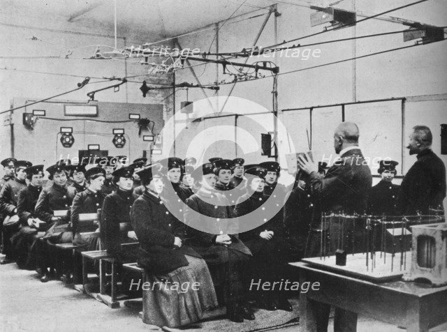 'German women being trained as tramway workers in Berlin', 1915. Artist: Unknown.