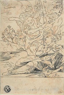 Angel Appearing to Saint, n.d. Creator: Gerard de Lairesse.