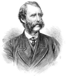 Lieutenant-Colonel Henderson, the new Chief Commissioner of Metropolitan Police, 1869. Creator: Unknown.