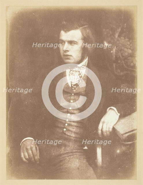 Mr. Brodie, RSA, August 25, 1845, Sculptor, Lived in Cornwell St., 1845. Creator: David Octavius Hill.