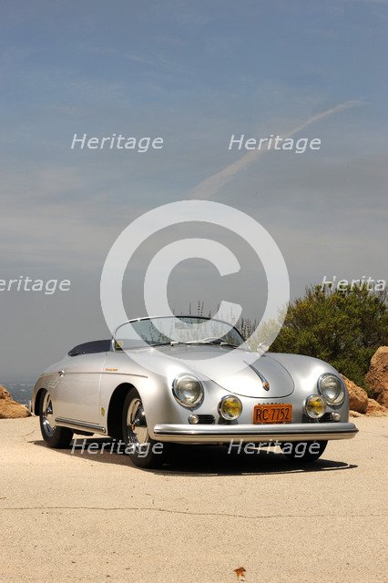 Porsche Speedster 356 1600 Super 1958. Artist: Simon Clay.