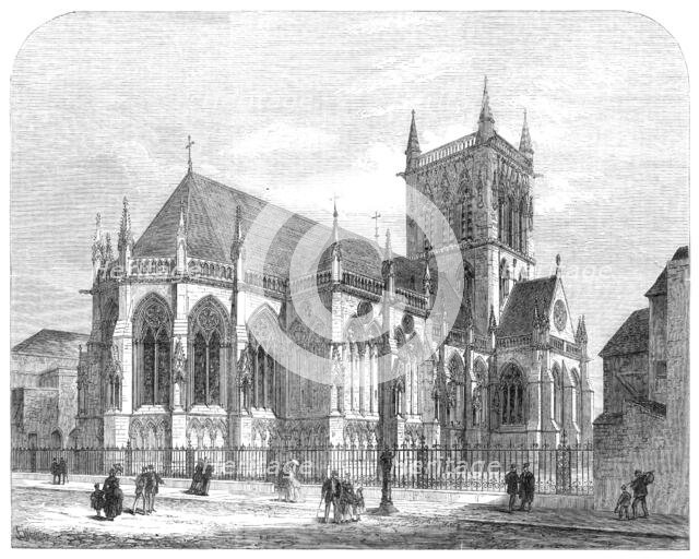 The New Chapel of St. John's College, Cambridge, 1869. Creator: Unknown.