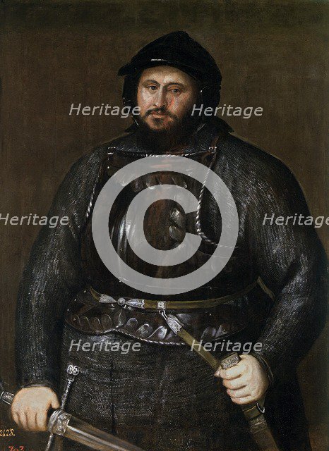 John Frederick I (1503-1554), Elector of Saxony, 1548. Artist: Titian (1488-1576)
