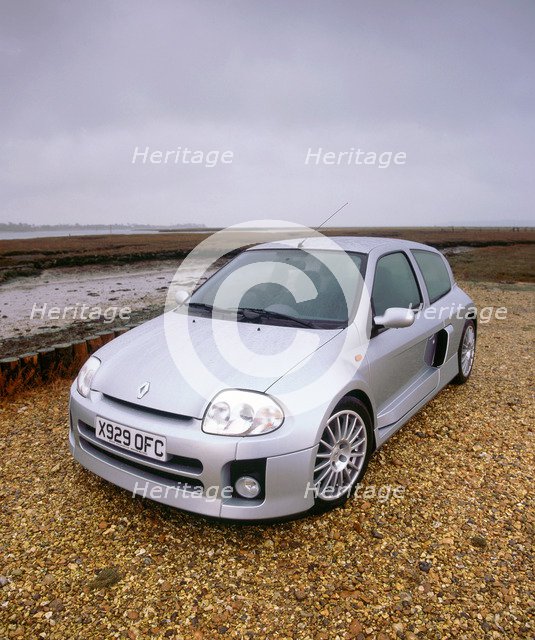 2001 Renault Clio Sport V6. Artist: Unknown.
