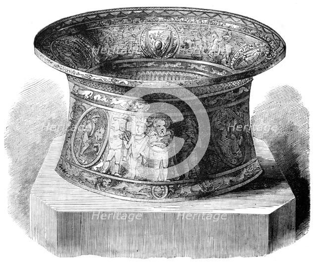 Font of St. Louis, in which the Imperial Infant was Christened, 1856.  Creator: Unknown.