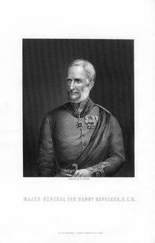 Major-General Sir Henry Havelock, British general, (1893).Artist: E Stodart