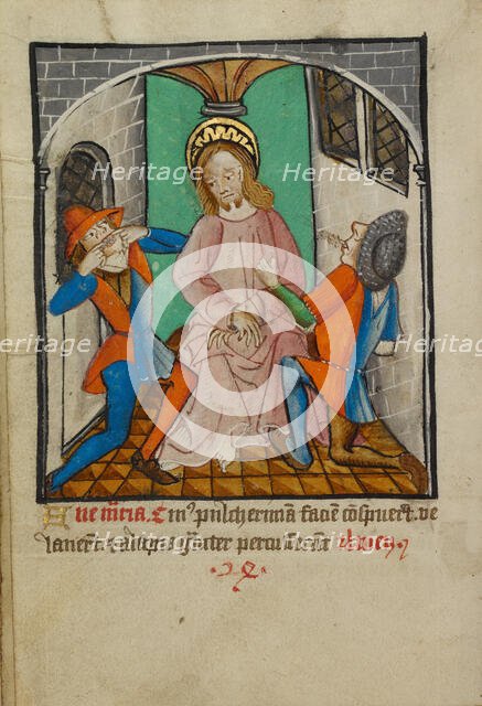 The Mocking of Christ, about 1480-1490. Creator: Unknown.