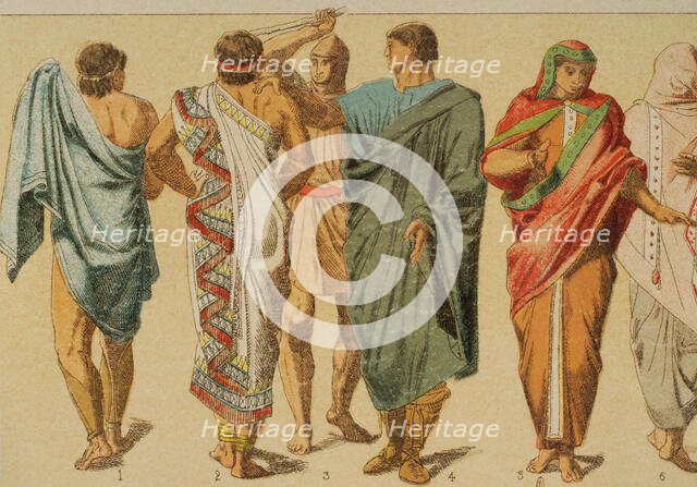 Etruscan Clothing, 1881. Creator: Unknown.