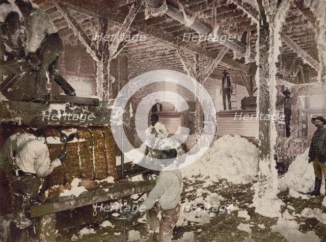 Mississippi cotton gin at Dahomey, 1899. Creator: Unknown.