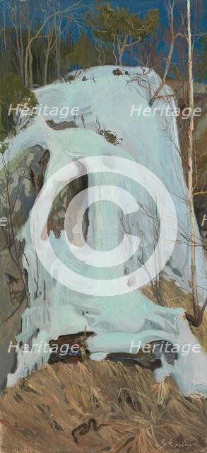 Rumbling Ice, 1901. Creator: Gabriel Engberg.