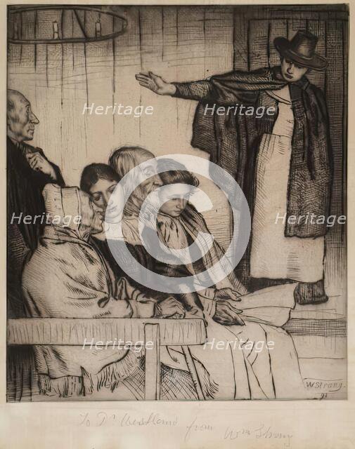 The Conventicle, 1893. Creator: William Strang.