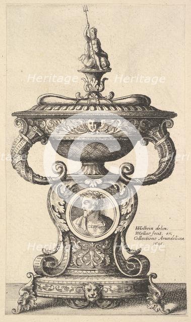 Two handled cup, 1646. Creator: Wenceslaus Hollar.