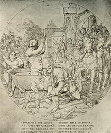 'The Martyrdom of St John the Evangelist', c17th century, (1908). Creator: Unknown.