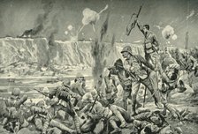 'Paardeberg: The Assault on Cronje's Position', (1901).  Creator: Unknown.
