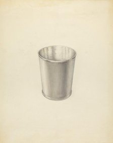Silver Beaker, 1935/1942. Creator: Hester Duany.