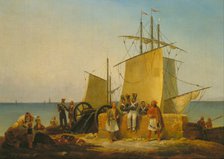 The French Mission to the Morea (Peloponnese), 1828. Artist: Finert (Finart), Noël Dieudonné (1797-1852)
