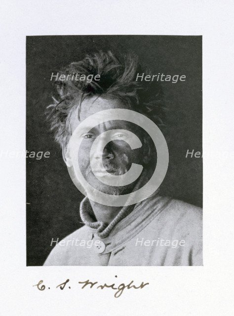 Charles S Wright, a member of Captain Scott's Antarctic expedition, 1910-1913. Artist: Herbert Ponting