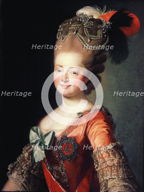 'Portrait of Empress Maria Feodorovna', late 18th or early 19th century. Artist: Anon