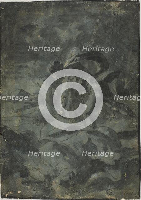 Apollo Killing Lion, n.d. Creator: Guido Reni.