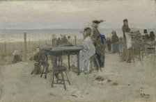 At Scheveningen, c1876. Creator: Mauve, Anton (1838-1888).