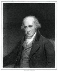 James Watt, Scottish engineer, (1833).Artist: CE Wagstaff