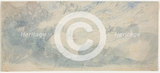 Cloud Study, 1800s. Creator: Anonymous.