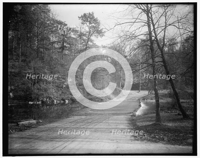 Rock Creek Park scenes, between 1910 and 1920. Creator: Harris & Ewing.