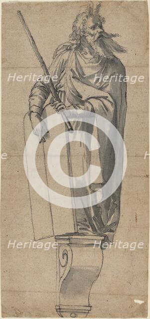 A Sculpture of Moses, 1530s?. Creator: Unknown.