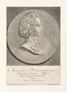 Portrait of Tsarevich Alexei Petrovich of Russia (1690-1718), 1713.