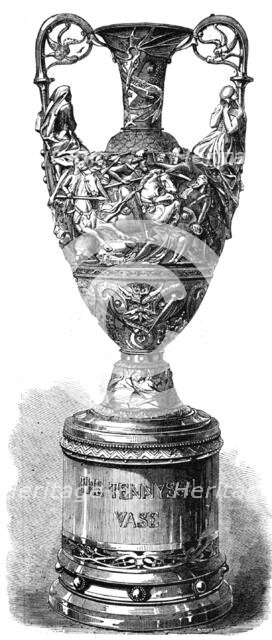 The Tennyson Vase: "Morte d'Arthur" and "Guinevere", 1868.  Creator: Unknown.