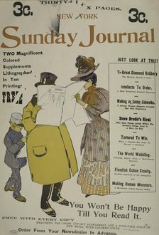 New York Sunday journal. 1895, c1893 - 1897. Creator: Unknown.