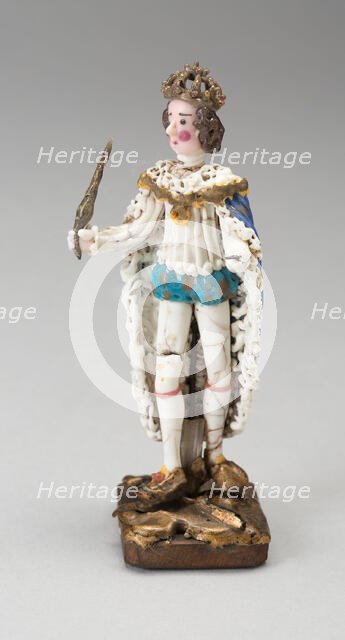 King, France, 18th century. Creator: Verres de Nevers.