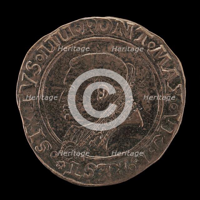 Sixtus IV (Francesco della Rovere, 1414-1484), Pope 1471 [obverse], 15th century. Creator: Unknown.