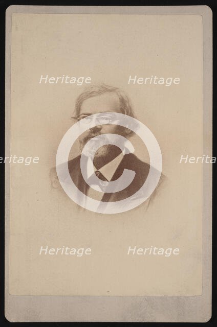 Portrait of Townend Glover (1813-1883), 1878. Creator: Samuel Montague Fassett.