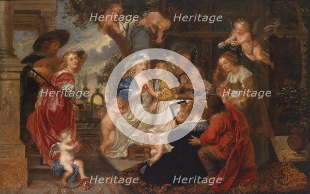 The Love Garden. Artist: Rubens, Peter Paul, (School)  