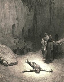 "That pierced spirit...was he who gave the Pharisees council", c1890.  Creator: Gustave Doré.