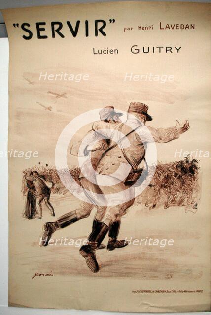 To Serve, 1913. Creator: Jean Louis Forain.