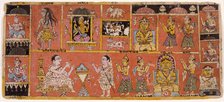 Various Heavens, Folio from a Samgrahanisutra (Book of Compilation), between 1575 and 1600. Creator: Unknown.