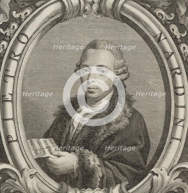 Portrait of the violinist and composer Pietro Nardini (1722-1793) , 1782. Creator: Anonymous.