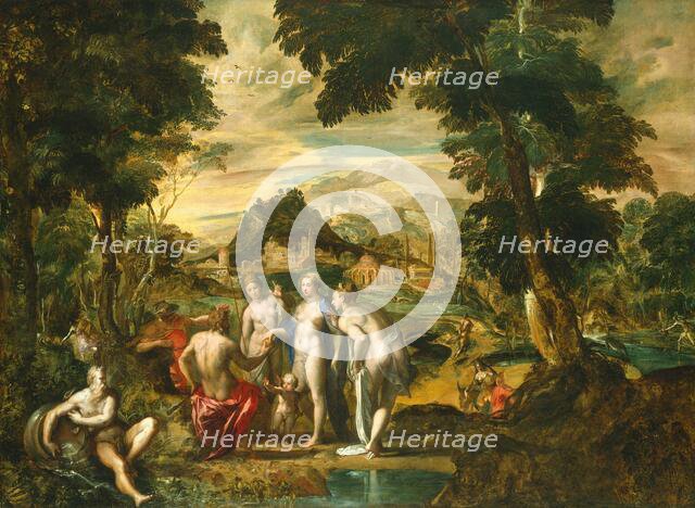 The Judgment of Paris, late 16th century. Creator: Jan Soens.