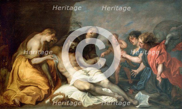 The Lamentation over Christ, ca 1637-1640. Artist: Dyck, Sir Anthonis, van (1599-1641)