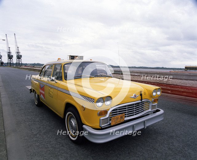 Checker A11 cab, 1980. Artist: Unknown