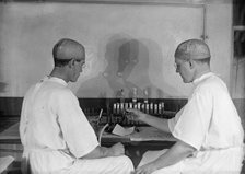 Army, U.S. Army Medical School; Typhoid Vaccine, 1917. Creator: Harris & Ewing.