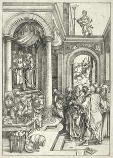 Life of the Virgin: Presentation of the Young Virgin in the Temple, 1504-1505. Creator: Albrecht Dürer (German, 1471-1528).