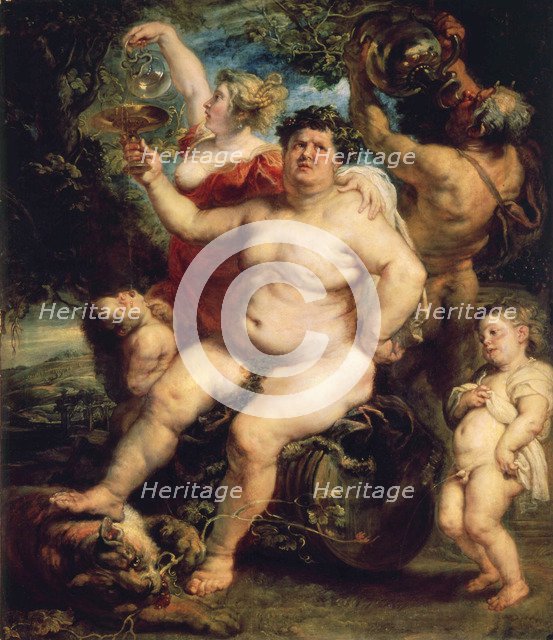 'Bacchus', 1638-1640.  Artist: Peter Paul Rubens