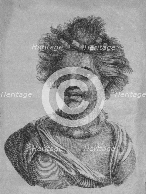 'A Woman of the Sandwich Islands', c18th century. Artist: Unknown.