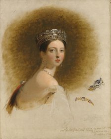 Queen Victoria, 1838. Creator: Thomas Sully.